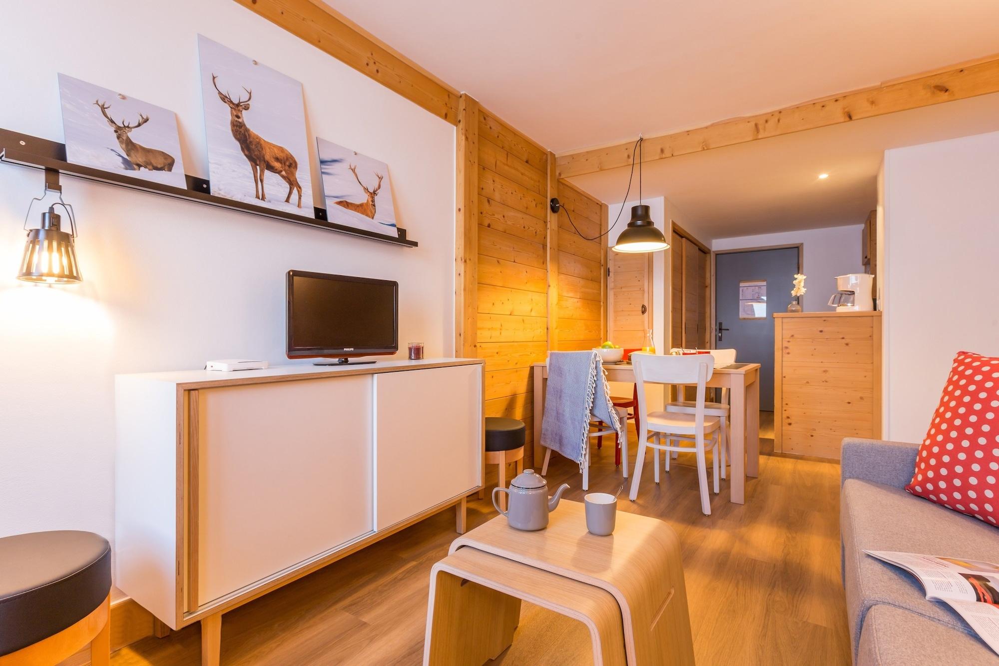 Residence Pierre & Vacances Aconit Saint-Martin-de-Belleville Bagian luar foto