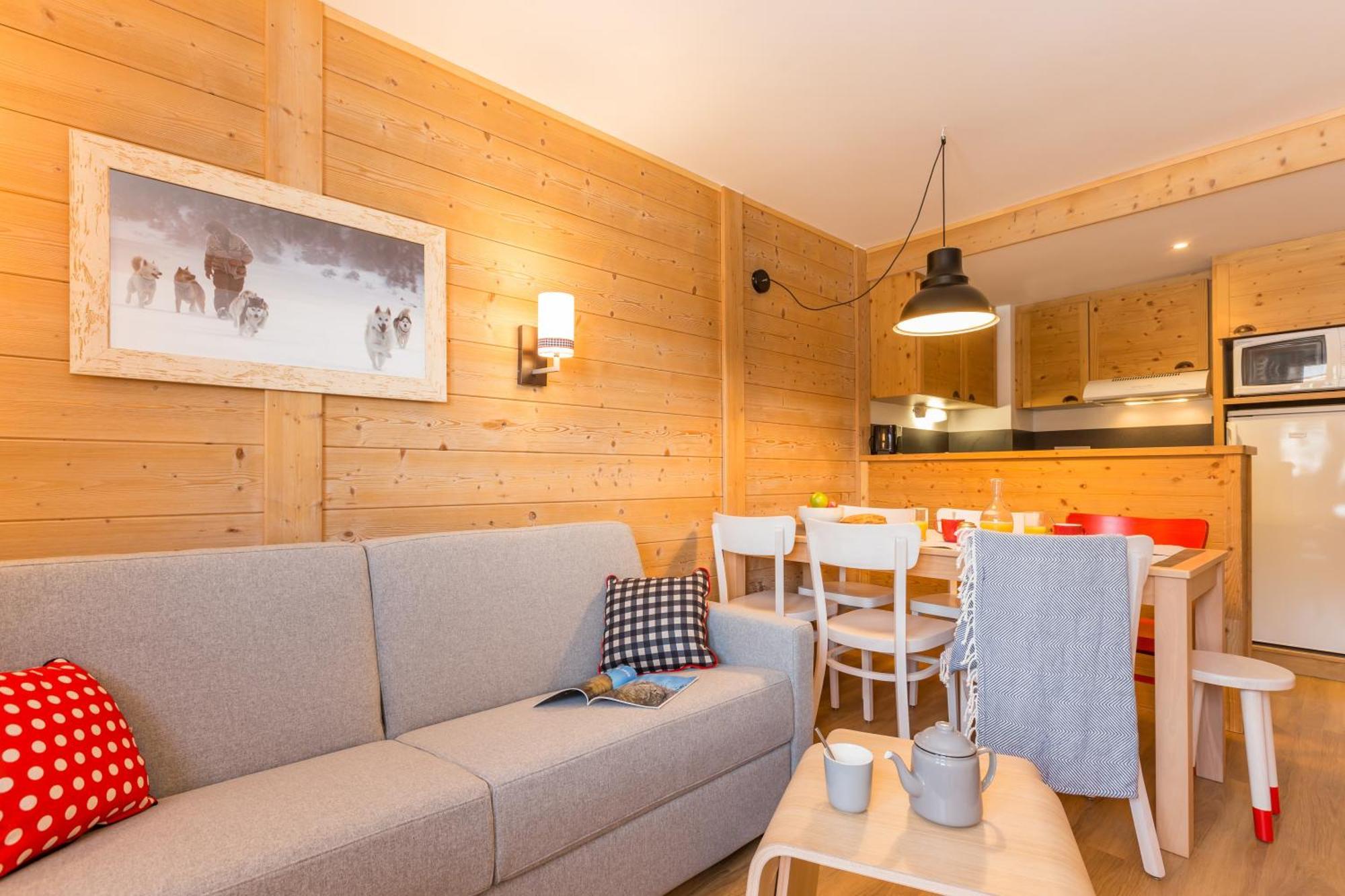 Residence Pierre & Vacances Aconit Saint-Martin-de-Belleville Bagian luar foto