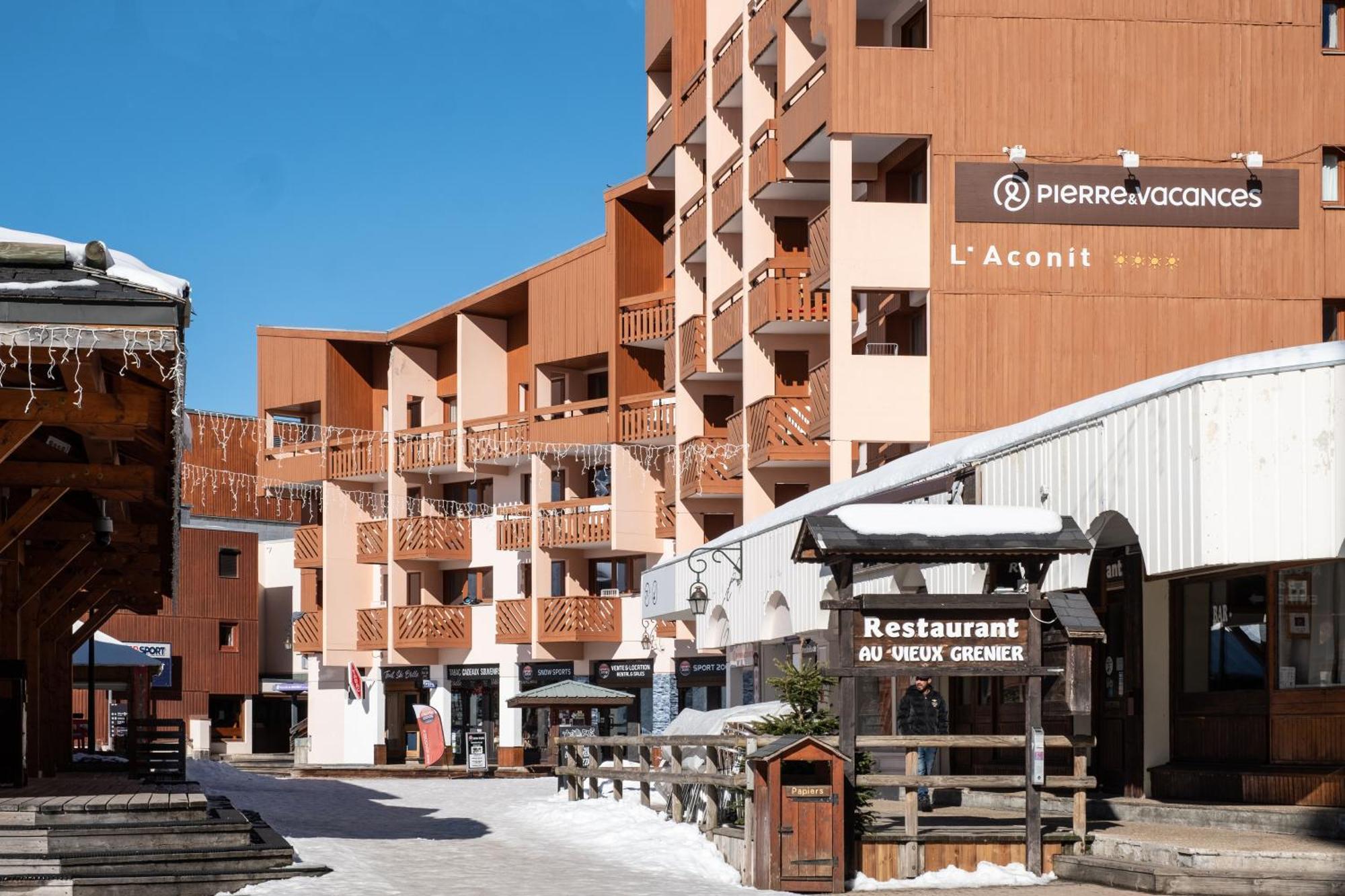 Residence Pierre & Vacances Aconit Saint-Martin-de-Belleville Bagian luar foto