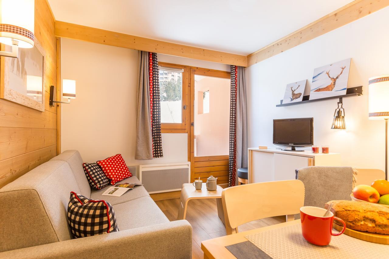 Residence Pierre & Vacances Aconit Saint-Martin-de-Belleville Bagian luar foto