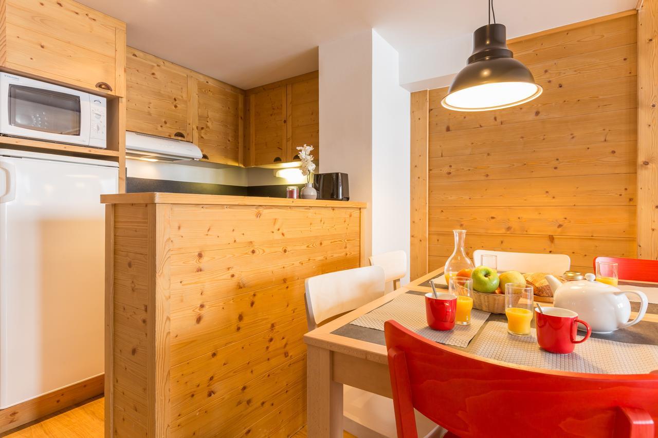 Residence Pierre & Vacances Aconit Saint-Martin-de-Belleville Bagian luar foto