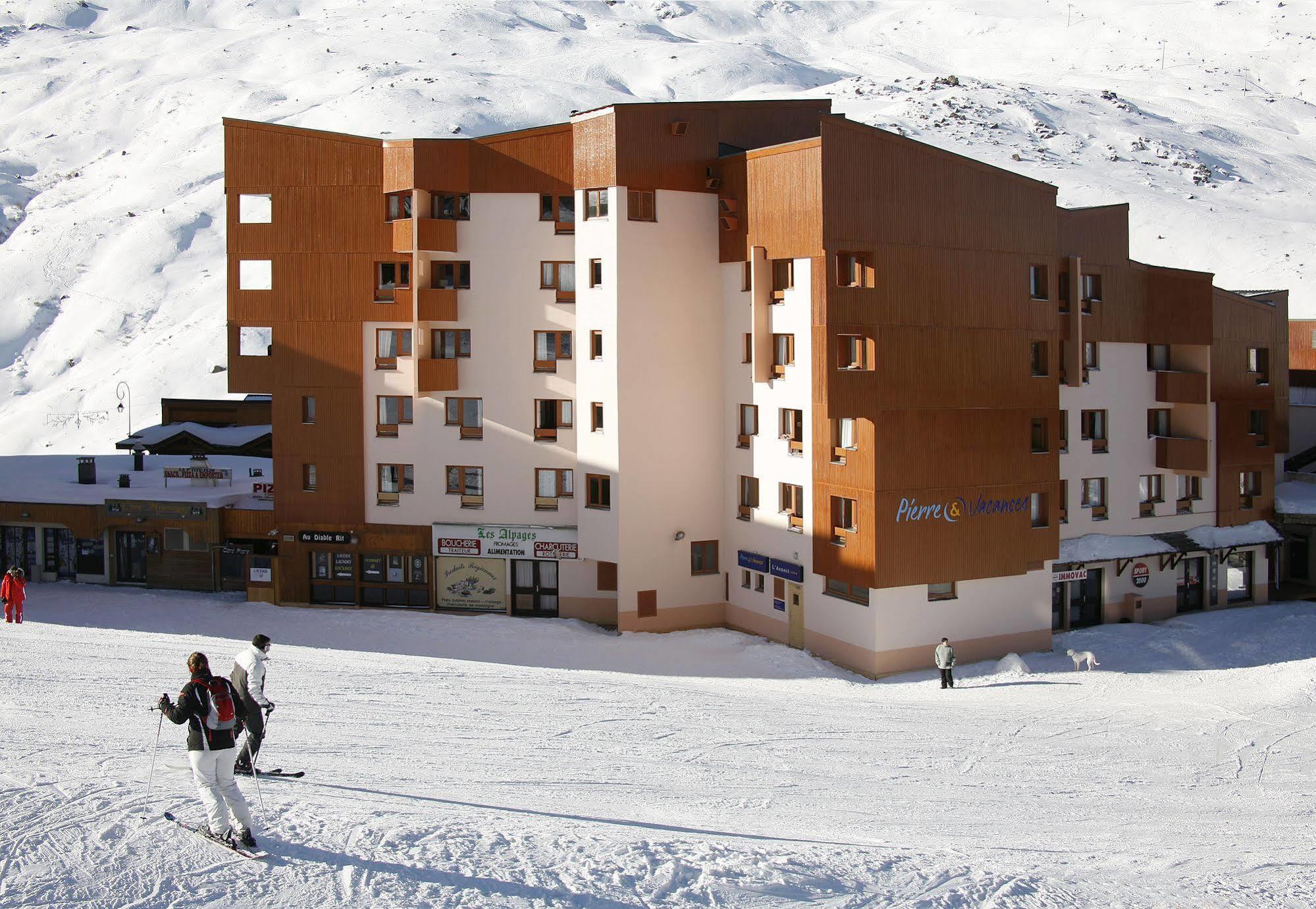 Residence Pierre & Vacances Aconit Saint-Martin-de-Belleville Bagian luar foto