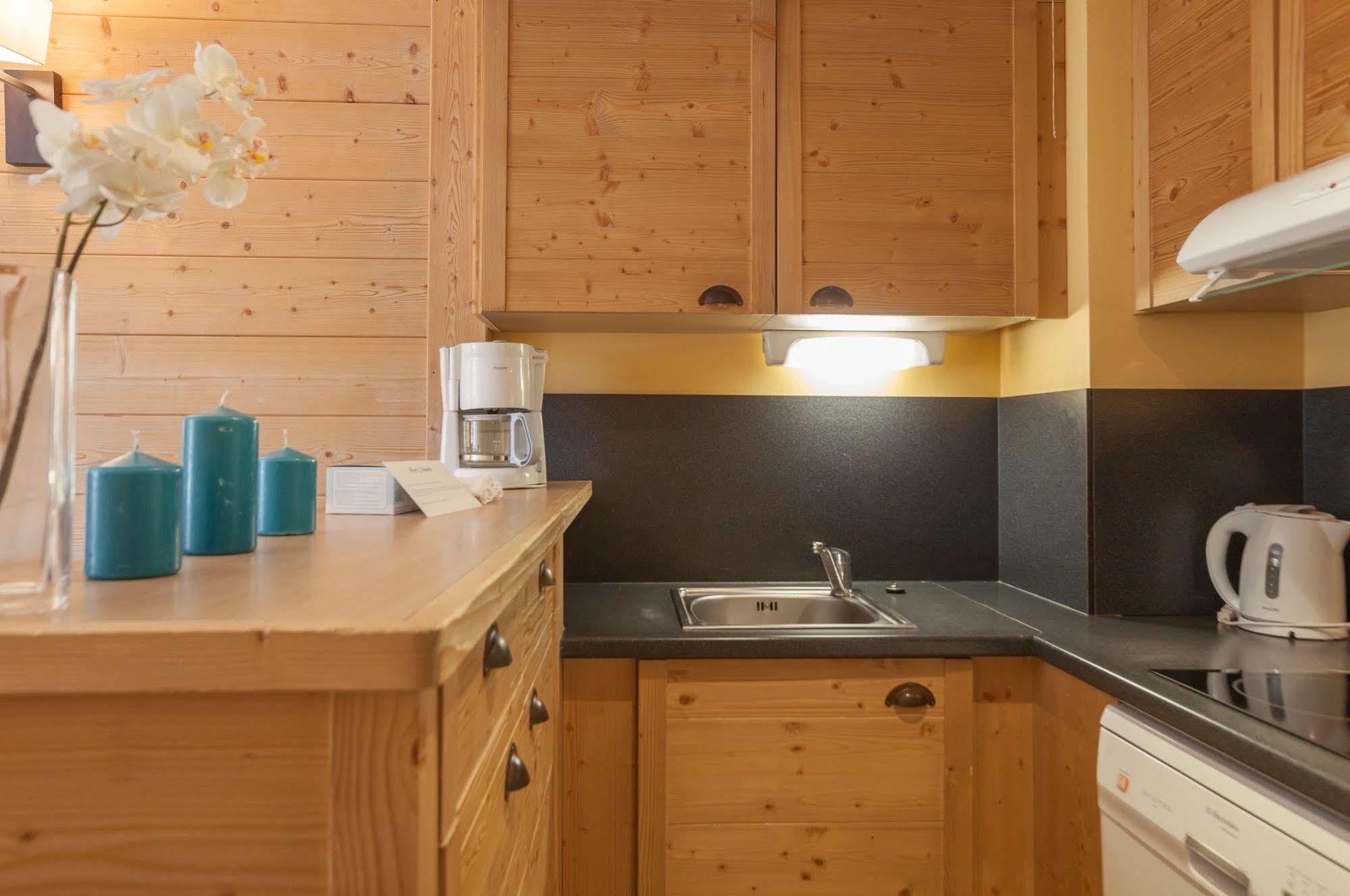 Residence Pierre & Vacances Aconit Saint-Martin-de-Belleville Bagian luar foto
